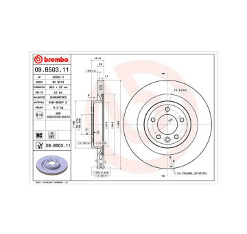 Brzdový kotouč MAGNETI MARELLI 360406147401