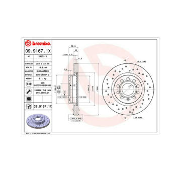 Brzdový kotouč MAGNETI MARELLI 360406002002