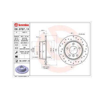 Brzdový kotouč MAGNETI MARELLI 360406004802