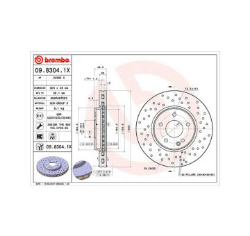Brzdový kotouč MAGNETI MARELLI 360406006402