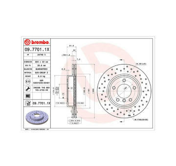 Brzdový kotouč MAGNETI MARELLI 360406016702