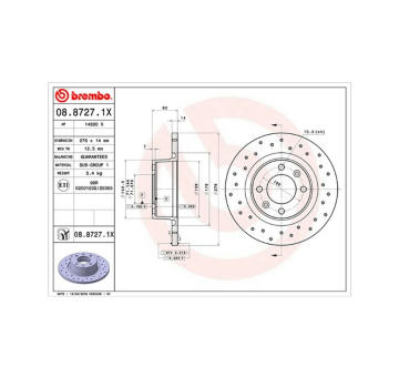 Brzdový kotouč MAGNETI MARELLI 360406018802