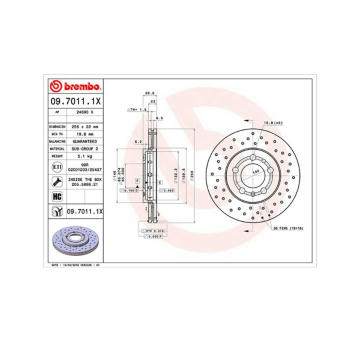 Brzdový kotouč MAGNETI MARELLI 360406049402