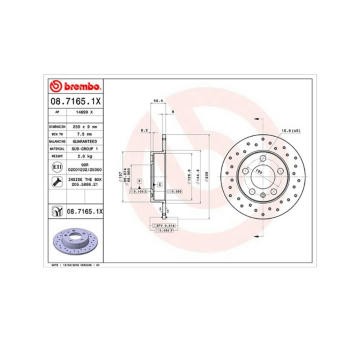 Brzdový kotouč MAGNETI MARELLI 360406049702