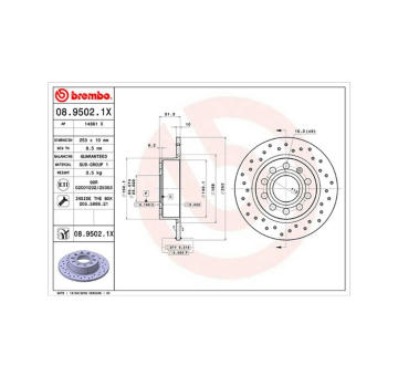 Brzdový kotouč MAGNETI MARELLI 360406050702