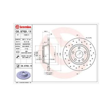 Brzdový kotouč MAGNETI MARELLI 360406065302