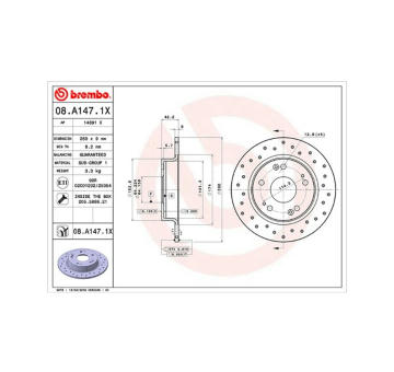 Brzdový kotouč MAGNETI MARELLI 360406065502