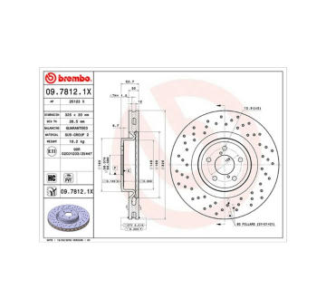 Brzdový kotouč MAGNETI MARELLI 360406066902