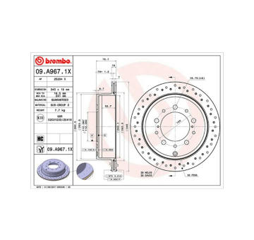 Brzdový kotouč MAGNETI MARELLI 360406080002