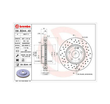 Brzdový kotouč MAGNETI MARELLI 360406113202