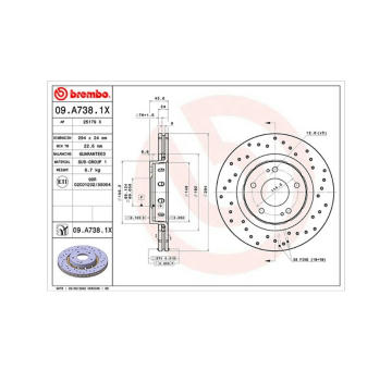 Brzdový kotouč MAGNETI MARELLI 360406176102