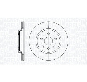 Brzdový kotouč MAGNETI MARELLI 361302040102