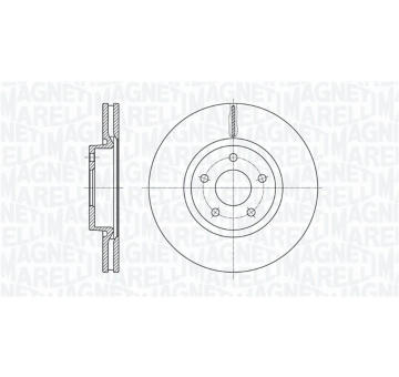 Brzdový kotouč MAGNETI MARELLI 361302040116