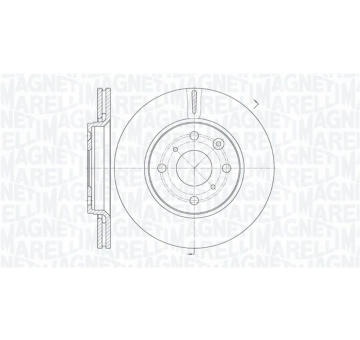 Brzdový kotouč MAGNETI MARELLI 361302040124