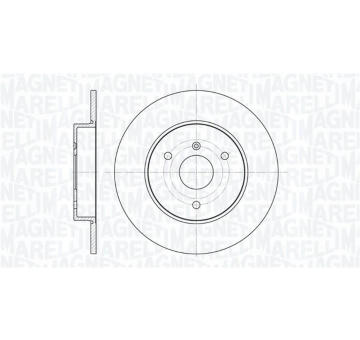 Brzdový kotouč MAGNETI MARELLI 361302040131