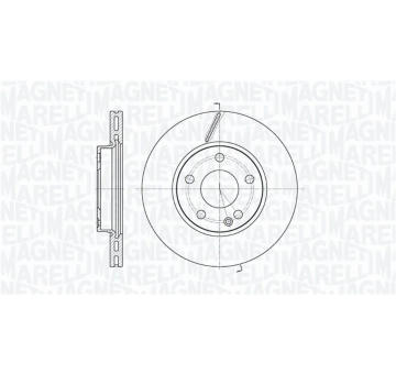 Brzdový kotouč MAGNETI MARELLI 361302040178