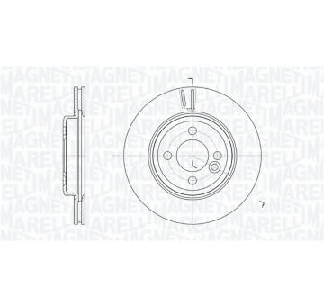 Brzdový kotouč MAGNETI MARELLI 361302040182