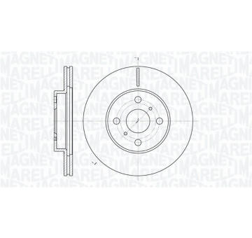 Brzdový kotouč MAGNETI MARELLI 361302040192