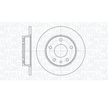 Brzdový kotouč MAGNETI MARELLI 361302040221