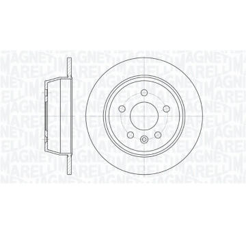 Brzdový kotouč MAGNETI MARELLI 361302040247