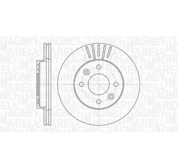 Brzdový kotouč MAGNETI MARELLI 361302040262