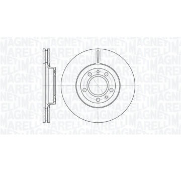 Brzdový kotouč MAGNETI MARELLI 361302040274