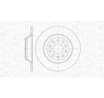 Brzdový kotouč MAGNETI MARELLI 361302040279
