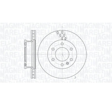 Brzdový kotouč MAGNETI MARELLI 361302040280