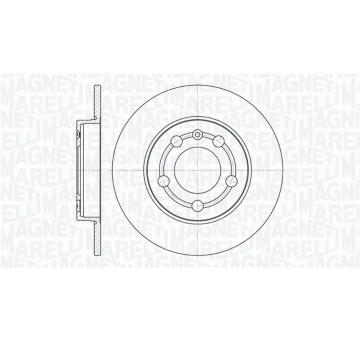 Brzdový kotouč MAGNETI MARELLI 361302040283