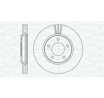 Brzdový kotouč MAGNETI MARELLI 361302040306