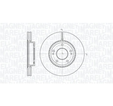 Brzdový kotouč MAGNETI MARELLI 361302040310