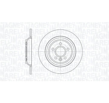 Brzdový kotouč MAGNETI MARELLI 361302040335