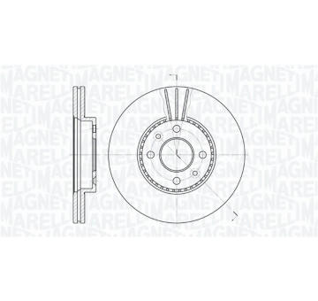 Brzdový kotouč MAGNETI MARELLI 361302040338
