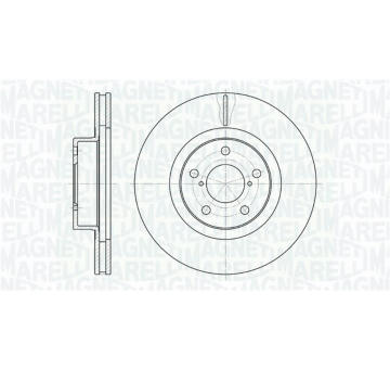 Brzdový kotouč MAGNETI MARELLI 361302040348