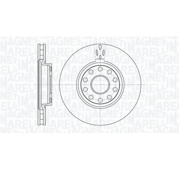 Brzdový kotouč MAGNETI MARELLI 361302040354