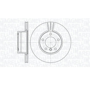 Brzdový kotouč MAGNETI MARELLI 361302040366