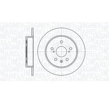 Brzdový kotouč MAGNETI MARELLI 361302040369
