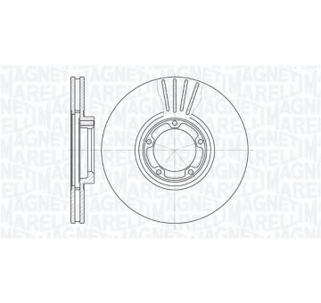 Brzdový kotouč MAGNETI MARELLI 361302040370