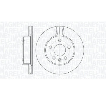 Brzdový kotouč MAGNETI MARELLI 361302040372