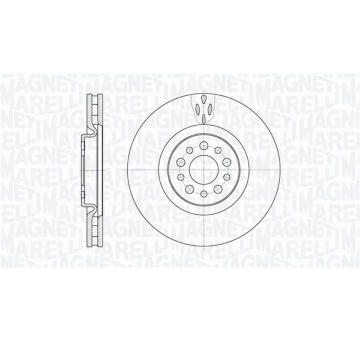 Brzdový kotouč MAGNETI MARELLI 361302040388