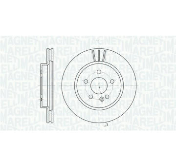 Brzdový kotouč MAGNETI MARELLI 361302040396