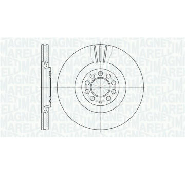 Brzdový kotouč MAGNETI MARELLI 361302040398
