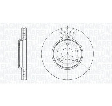 Brzdový kotouč MAGNETI MARELLI 361302040406