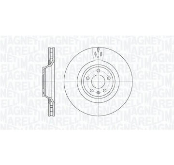 Brzdový kotouč MAGNETI MARELLI 361302040416