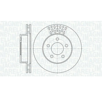 Brzdový kotouč MAGNETI MARELLI 361302040422