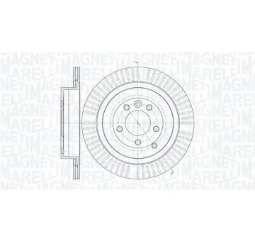 Brzdový kotouč MAGNETI MARELLI 361302040428