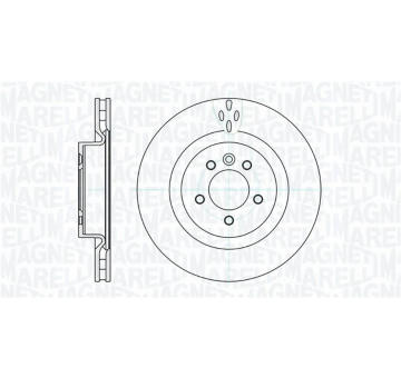 Brzdový kotouč MAGNETI MARELLI 361302040430