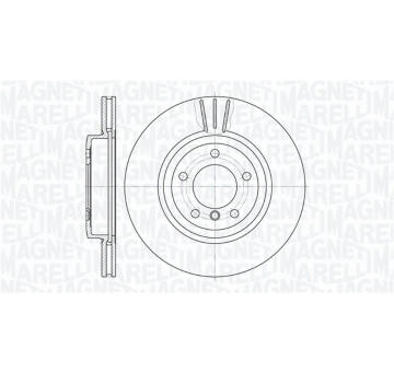 Brzdový kotouč MAGNETI MARELLI 361302040434