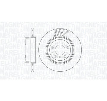Brzdový kotouč MAGNETI MARELLI 361302040464