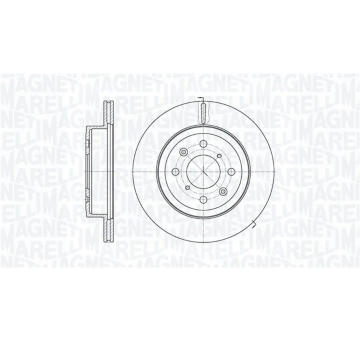 Brzdový kotouč MAGNETI MARELLI 361302040476